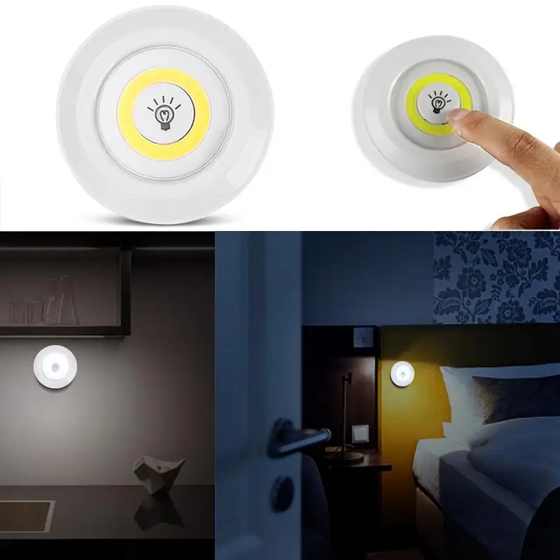 HobbyLane COB Dimmable Светодиодный светильник с сенсорным управлением Ночной для шкафа