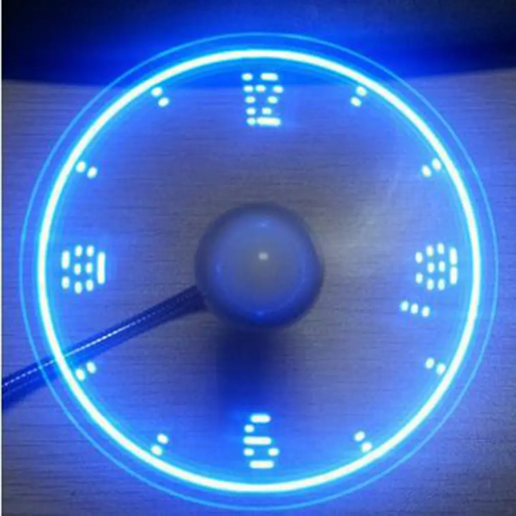 Usb часы творческой формы в форме змеи портативный дизайн изысканный уникальный