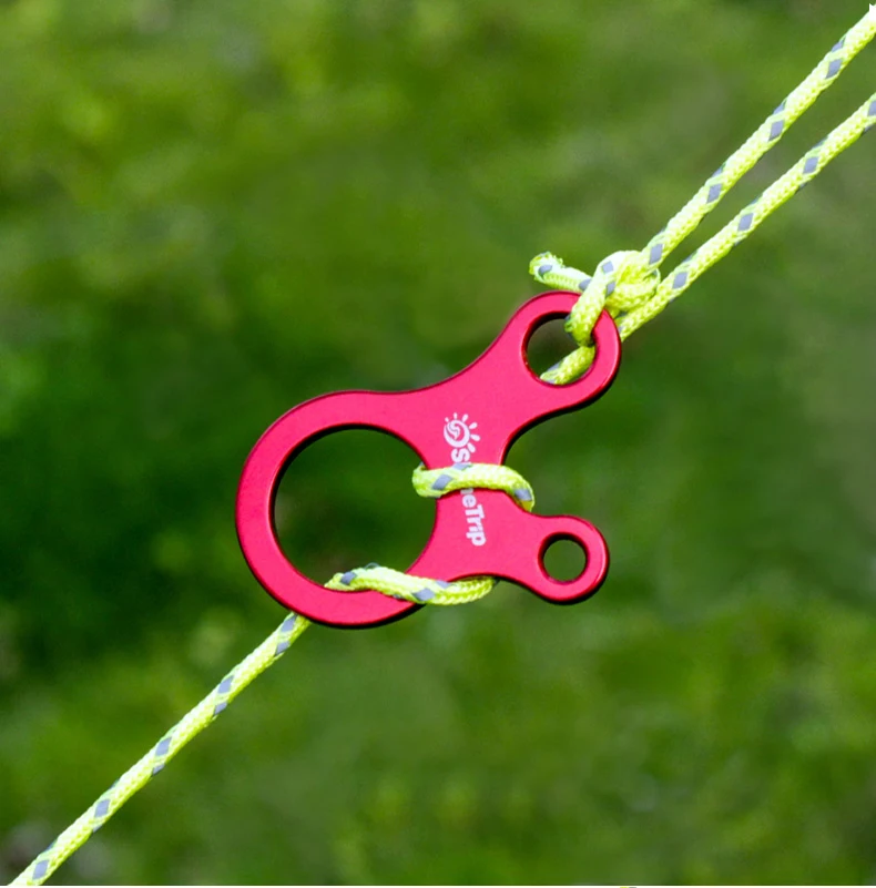 10 шт./лот кемпинговая палатка Пряжка быстрое завязывание узлов палатки пряжки