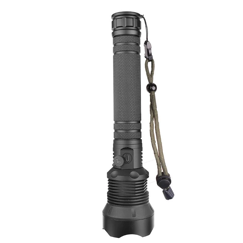 Мощный светодиодный фонарик перезаряжаемый водонепроницаемый подходит для