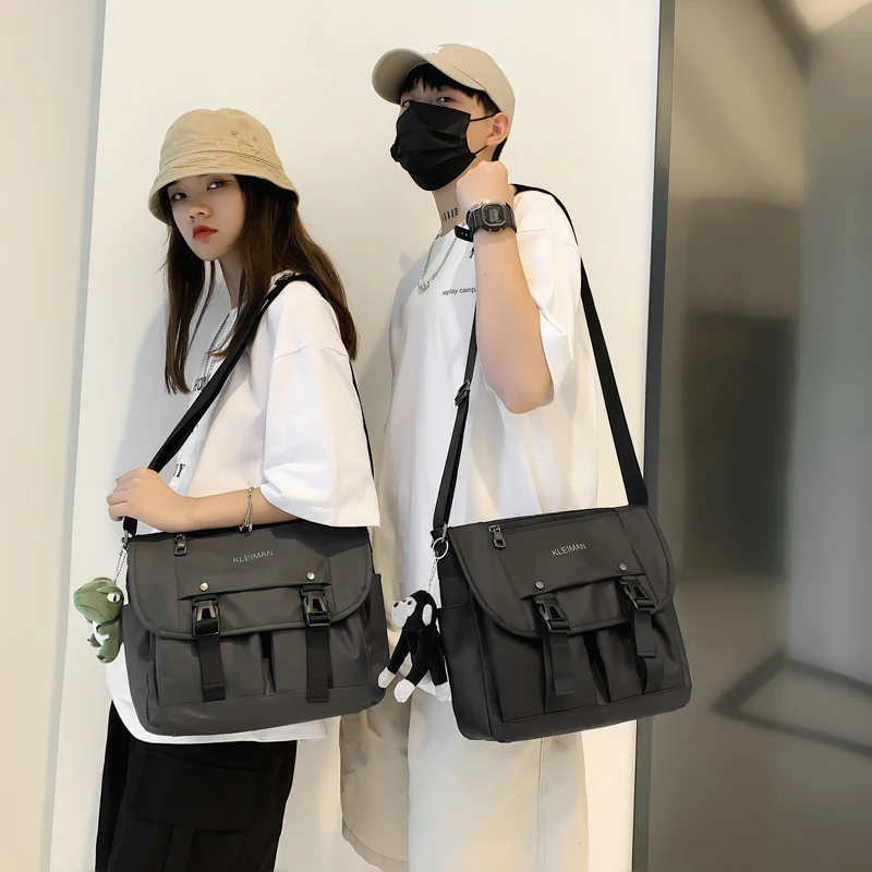 

Оригинальная сумка-мессенджер Uoct для всех пар, модная брендовая сумка для инструментов, класс колледжа, вместительная сумка, Женская дорожн...