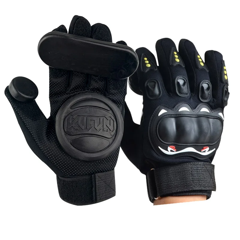 Перчатки KUFUN для скейтборда защитное снаряжение ползунок роликовых коньков |