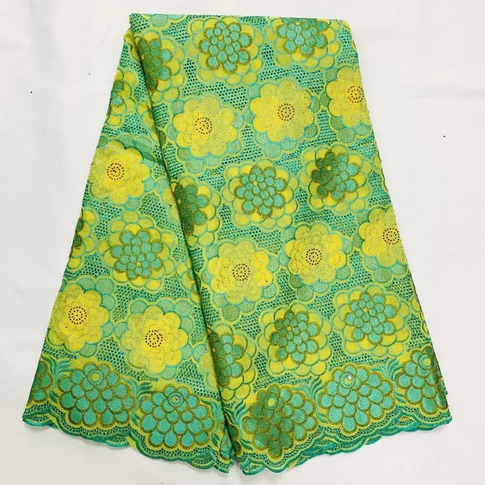 Белая африканская сухая кружевная ткань 2020 Высокое качество Кружева Тюль чистое