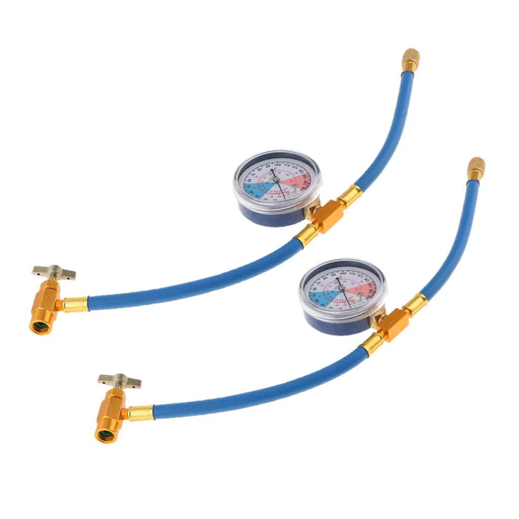 R134A к R12/R22 автомобиль A/C хладагенты перезарядки шланг трубы манометр 350PSI 2 шт |