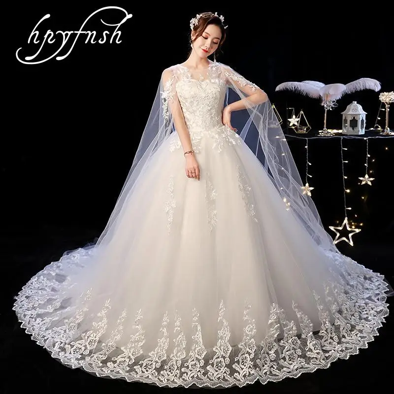 Оптовая продажа кружевной длинный шлейф свадебное платье в африканском стиле