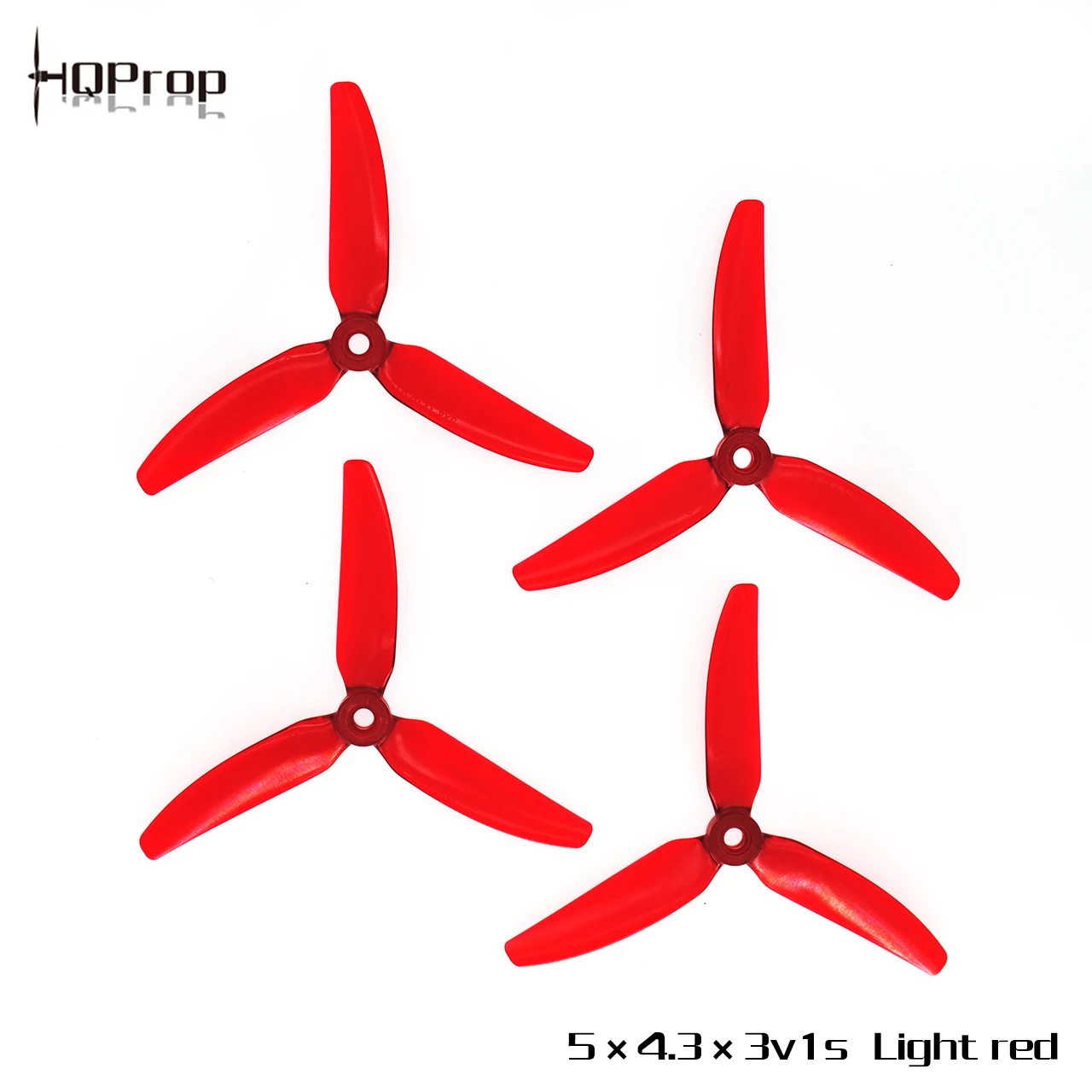 2 пары HQPROP 5X4.3X3V1S 5043 3 лопастной PC пропеллер 5 дюймов для RC FPV Racing Фристайл 4S 6S дроны