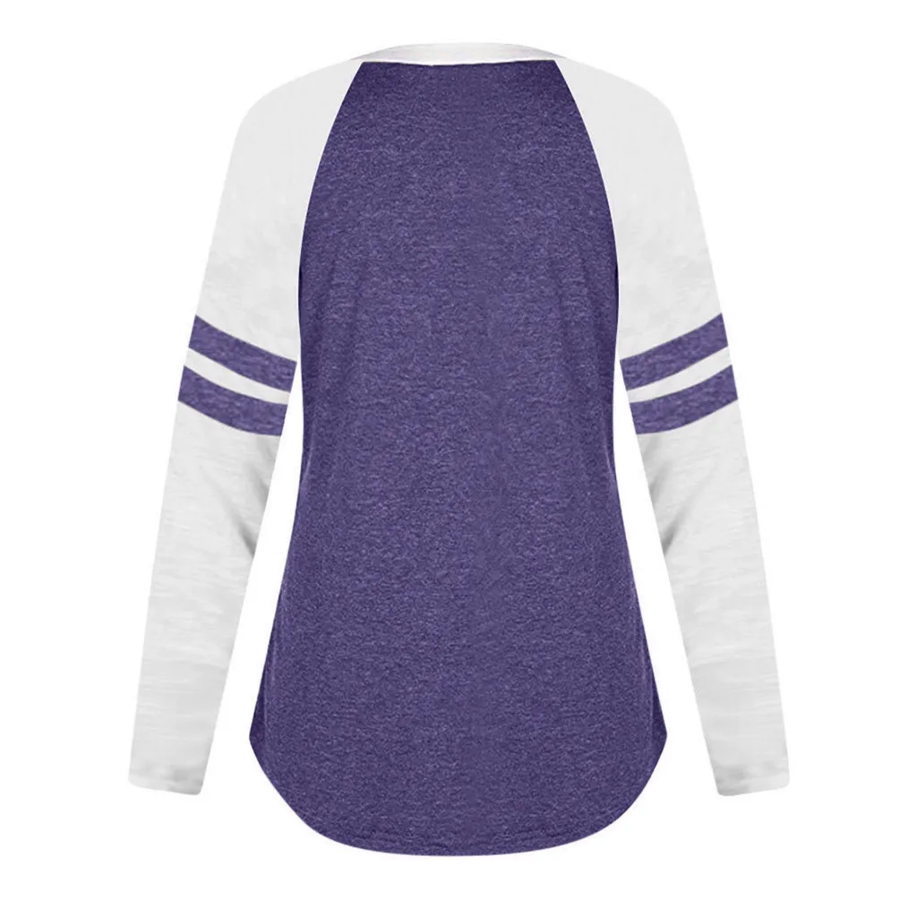 Женская футболка в полоску с длинным рукавом|Футболки| |