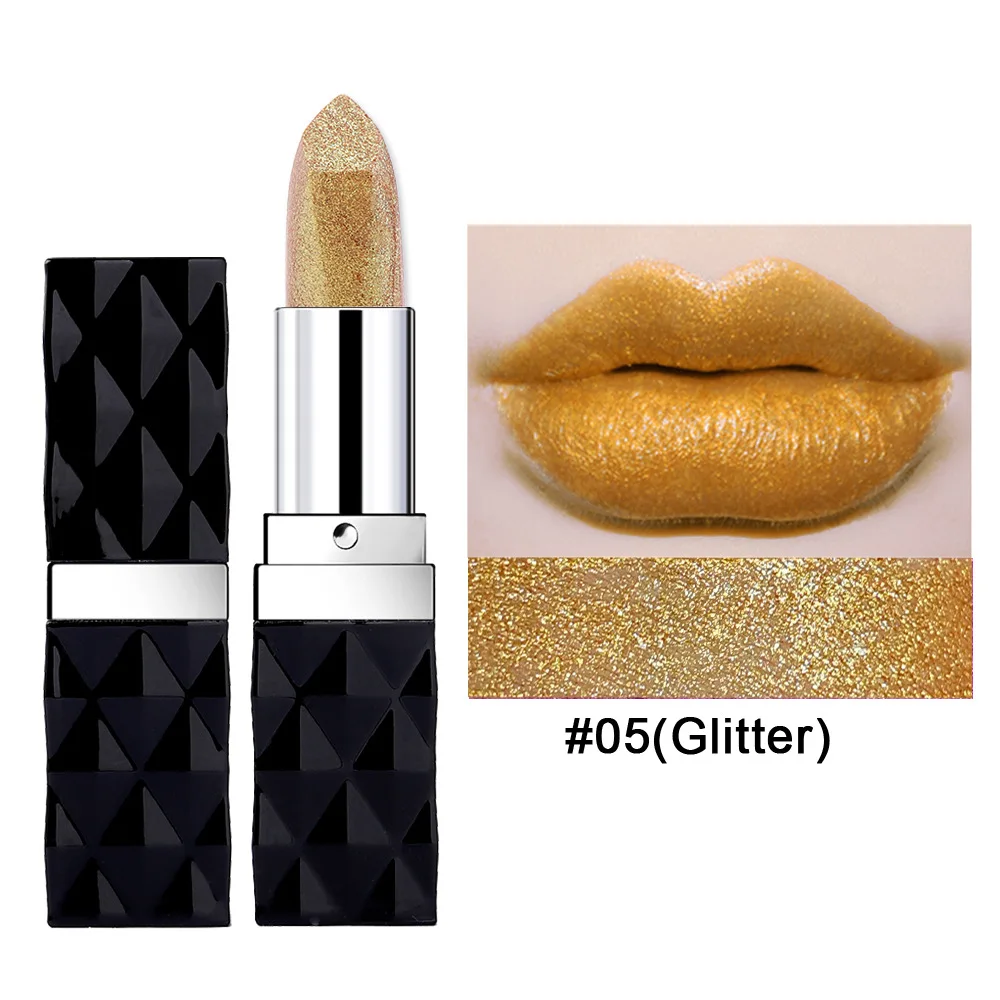 

Hot Sale Glitter Lips Make Up Liquid Lipstick Waterproof Long Lasting Shimmer Red Lip Women Beauty Shimmer Lipsticks Makeup