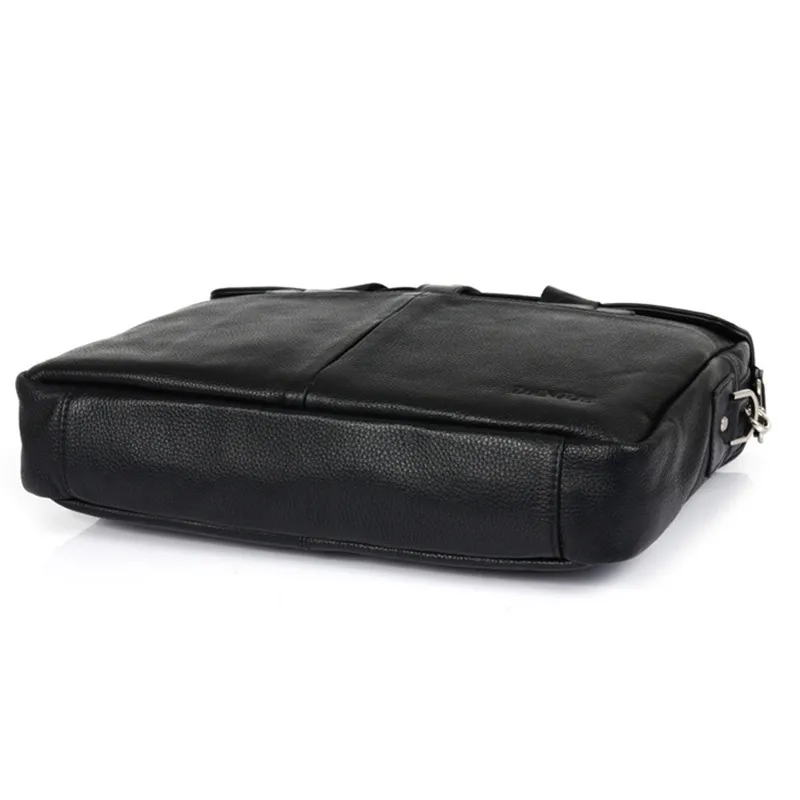Vintage Genuine Leather Bag Men Briefcase Laptop Bolsas Brand Handbags Shoulder Bags Business Leather Sac Men Travel Bags