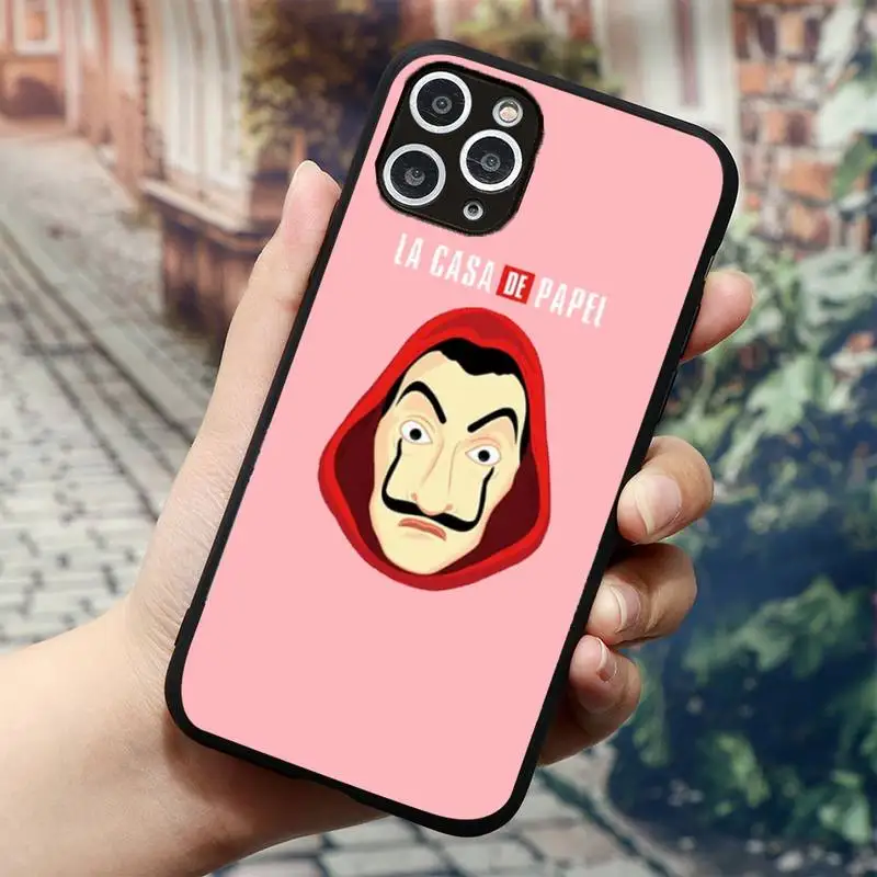 

Spain TV Money Heist House Paper Phone Case for iPhone 11 12 mini pro XS MAX 8 7 6 6S Plus X 5S SE 2020 XR