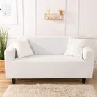 Эластичный чехол для 1234-местного дивана, однотонный полноразмерный эластичный чехол для дивана, защитный чехол для кресла, чехлы для дивана в гостиной