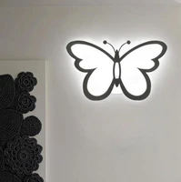 the new 11w led wall lamp butterfly track project led wall lamp bedroom wall lamp home decoration night light