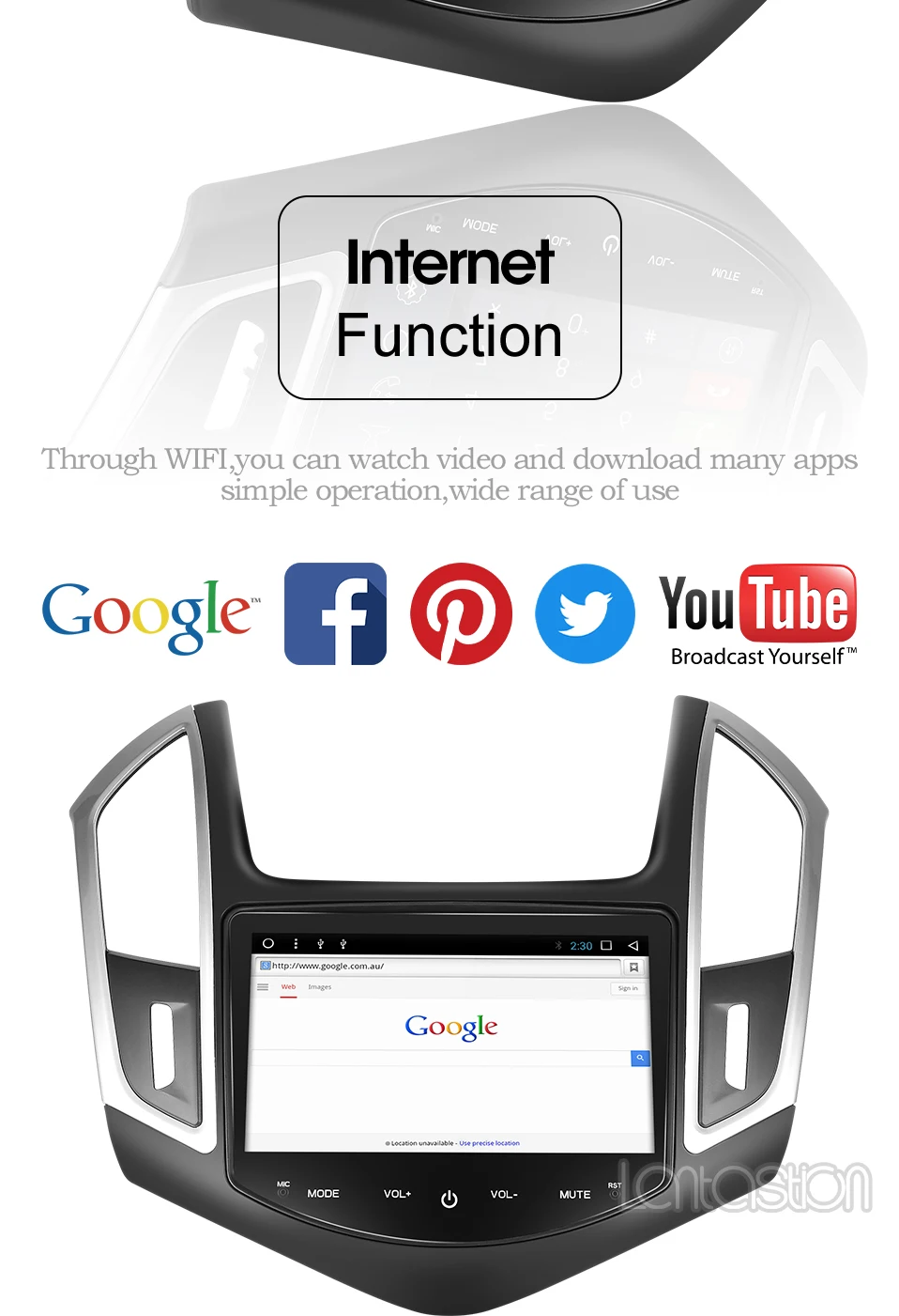 Android 9,0 2+ 32G автомобильный dvd gps плеер для Chevrolet Cruze 2013 с автомагнитолой видео плеер gps Навигация стерео