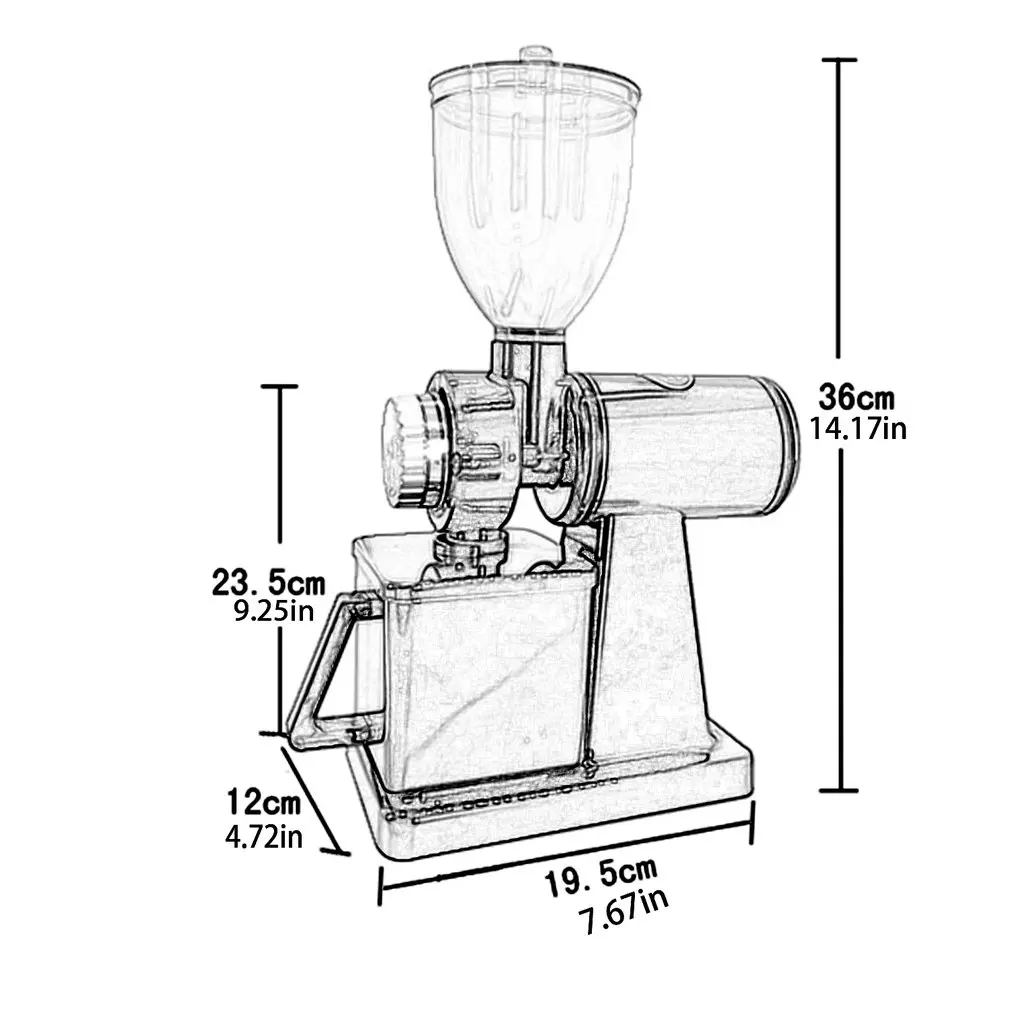 

Practical Electric Coffee Grinder Durable Practical And Large-capacity Removable Electric Coffee Grinder