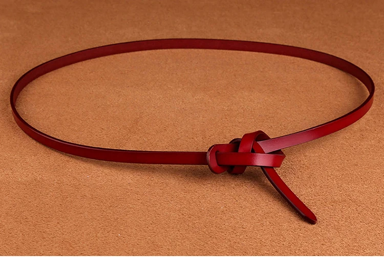 

Women Genuine Leather Belt New Thin Black Ins Belts for Women Dress Luxury Waistband Female Jeans Fashion