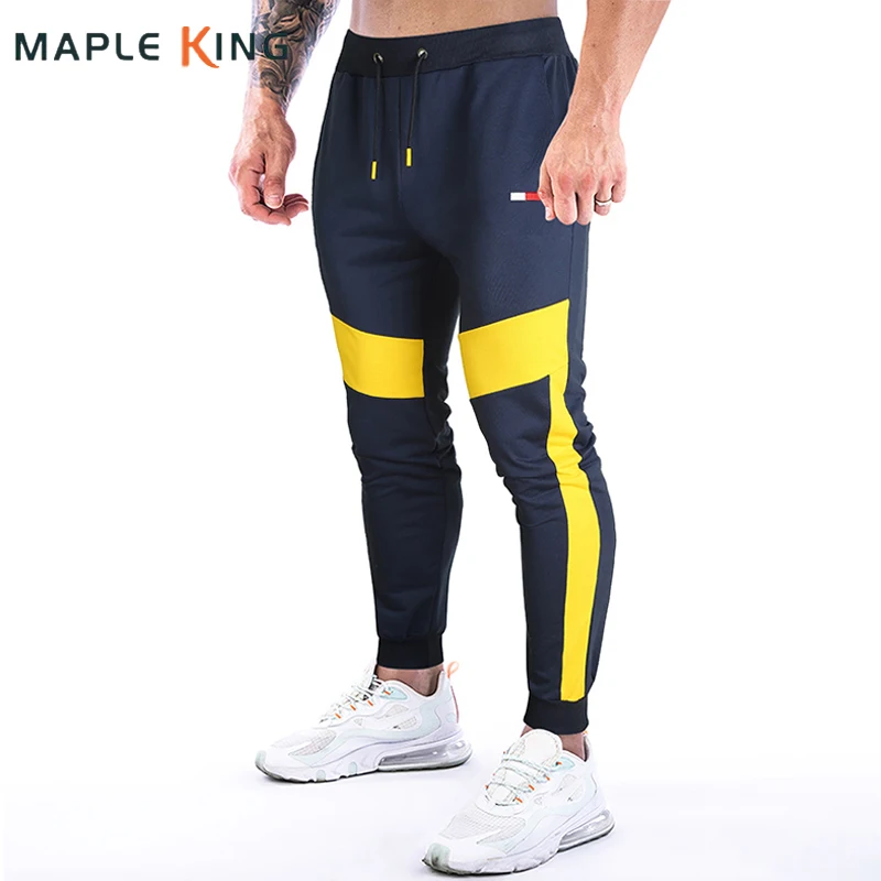 

Fashion Pants Men Designer Sweatpants Embroidery Stitching Color Going Out Pants Joggers Mens Navy Grey Tracksuit Gyms Trousers