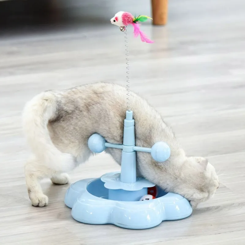 

Pet Cat Teeth Grinding Claws Cat Turntable From Hi, Mouse And Cat Stick, Cat Ball