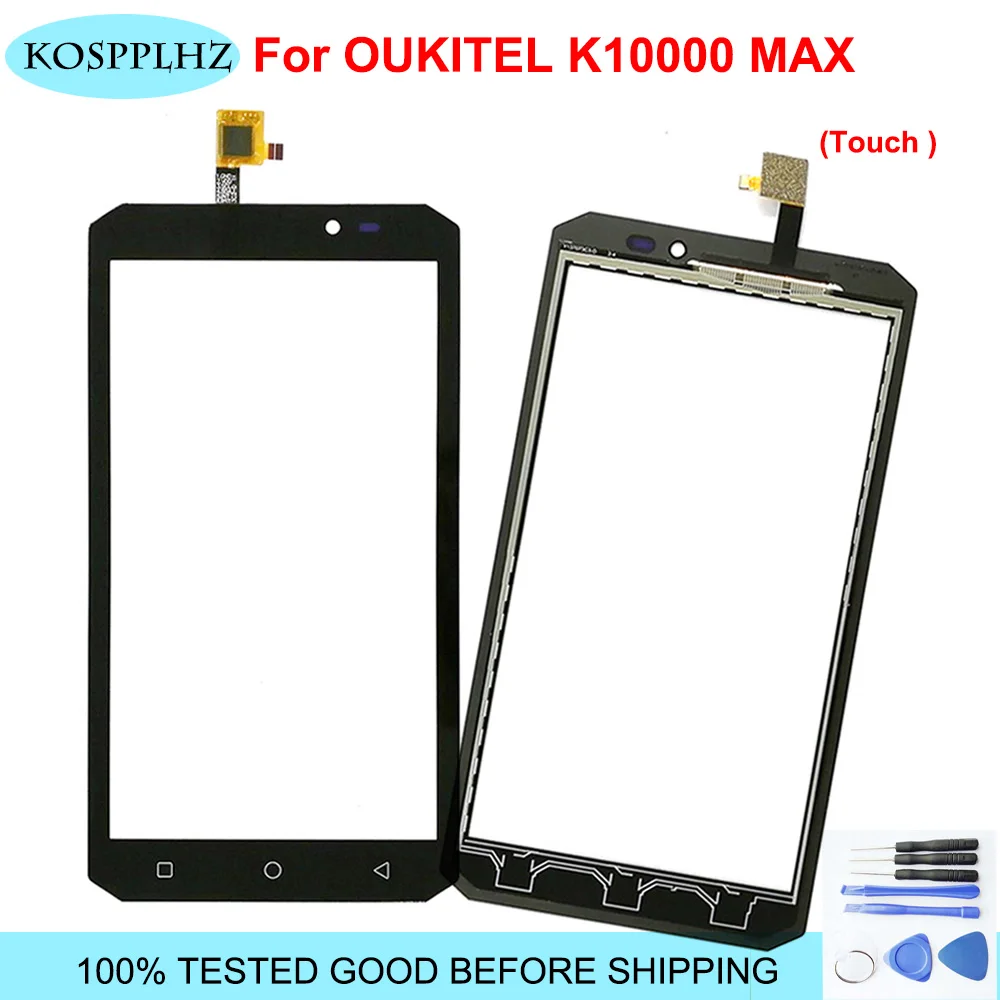 5 дюймов для OUKITEL K10000 MAX стекло сенсорного экрана гарантия 100% оригинальная