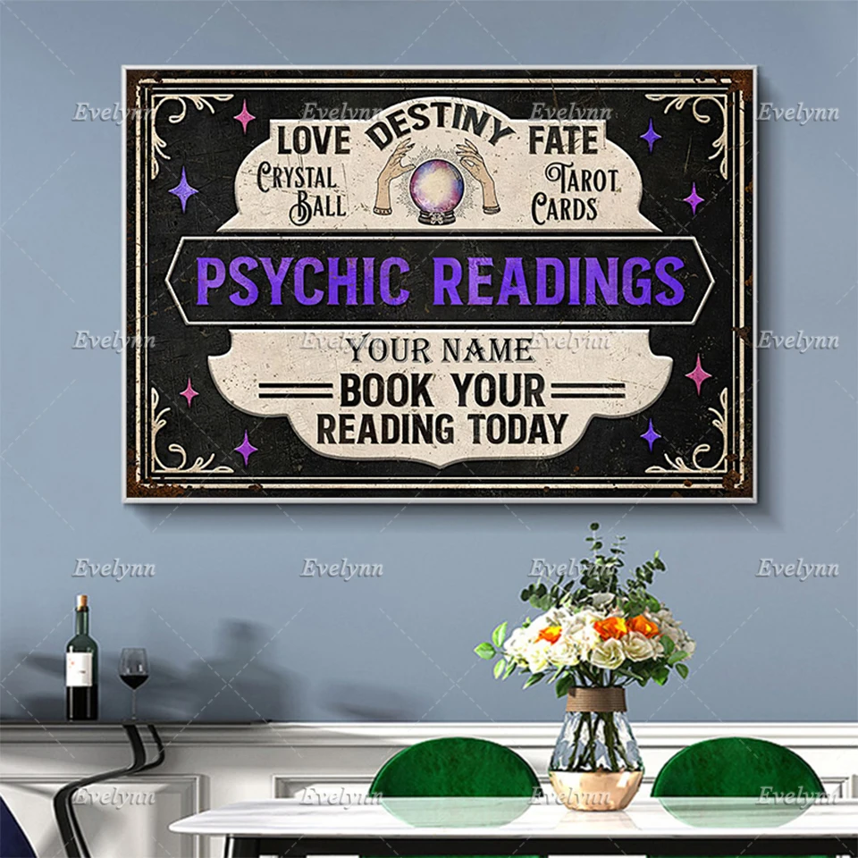 Подарки для влюбленных Tarot персонализированный постер чтения Таро с именем на