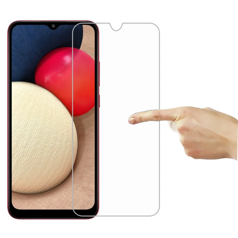 Для Samsung Galaxy A02s защитная пленка из закаленного стекла на Защитная для экрана SM A025F