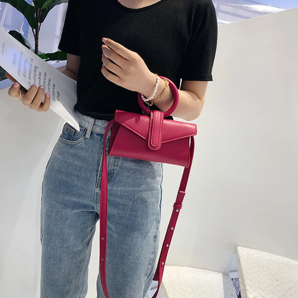 Женская сумка через плечо на одно универсальная конверт Ptgirl 2019 Повседневная