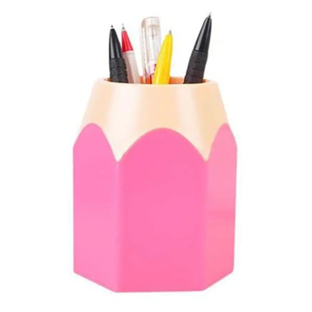

5PCS Practical Multifunctional Desk Pen Holder Pencil Makeup Storage Box Desktop Organizer Stand Case School Office Stationery