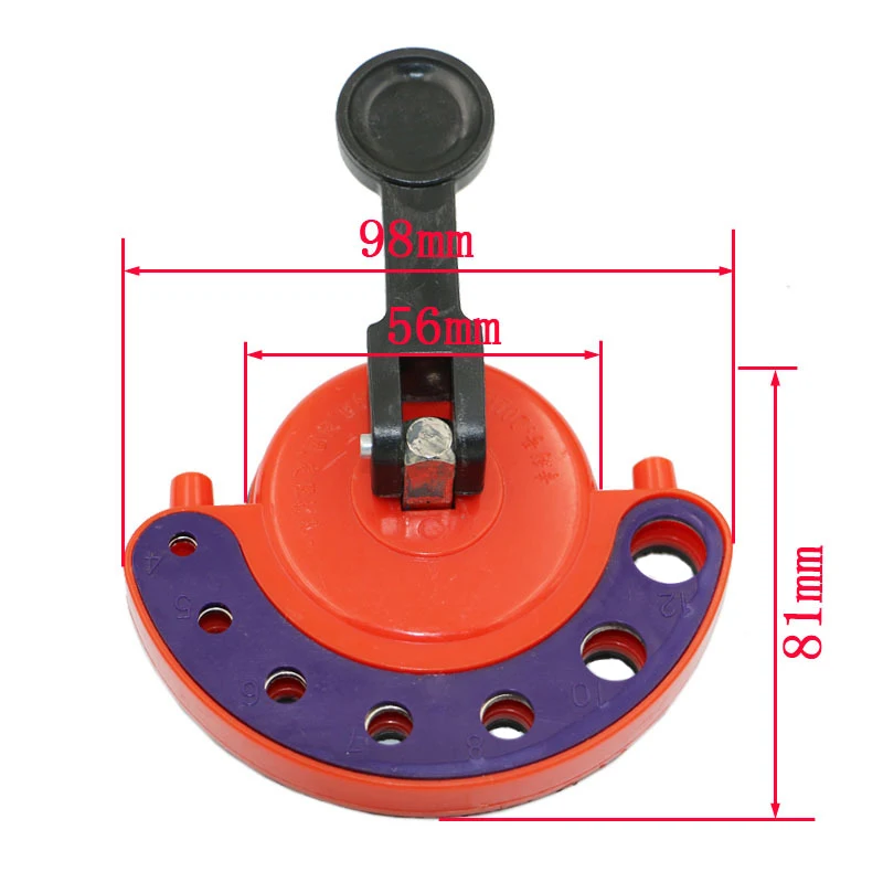Направляющая пила с отверстием приспособление вакуумное всасывающее основание