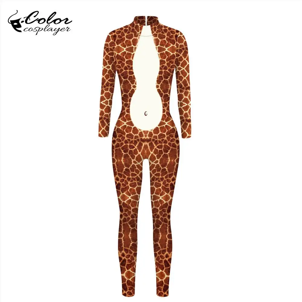 Женский карвиниловый костюм с длинным рукавом цветной для косплея оленя Сики