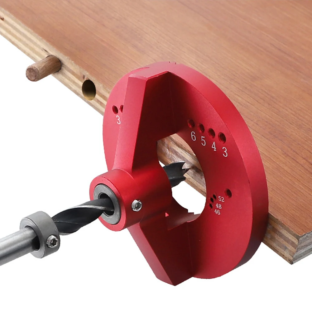 

35mm Hinge Jig Vertical Drilling Guide Self Centering Gauge Dowelling Hole Puncher Locator Carpenter Woodworking Tool Kit