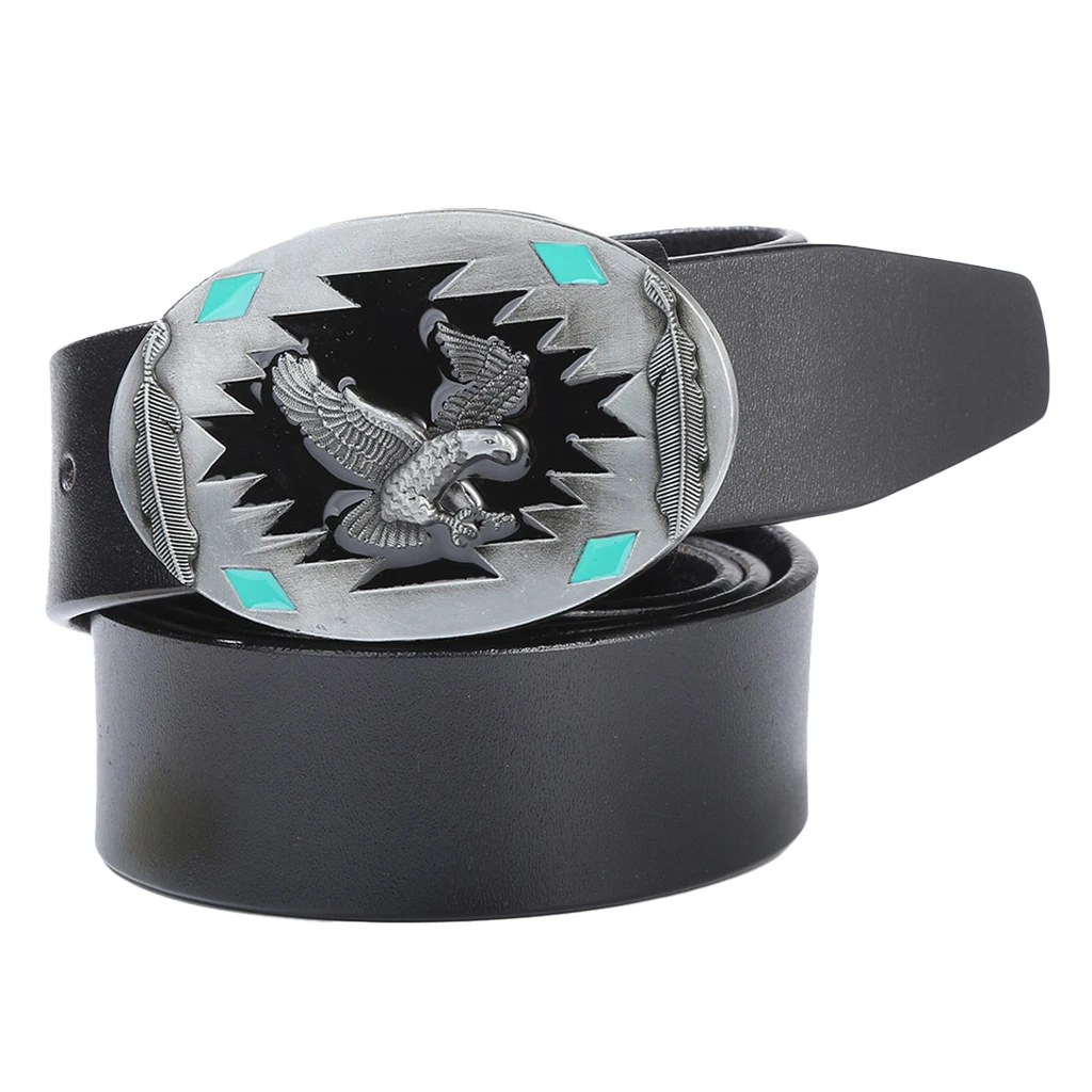 

Western Style Leather Belt Jeans Accessories