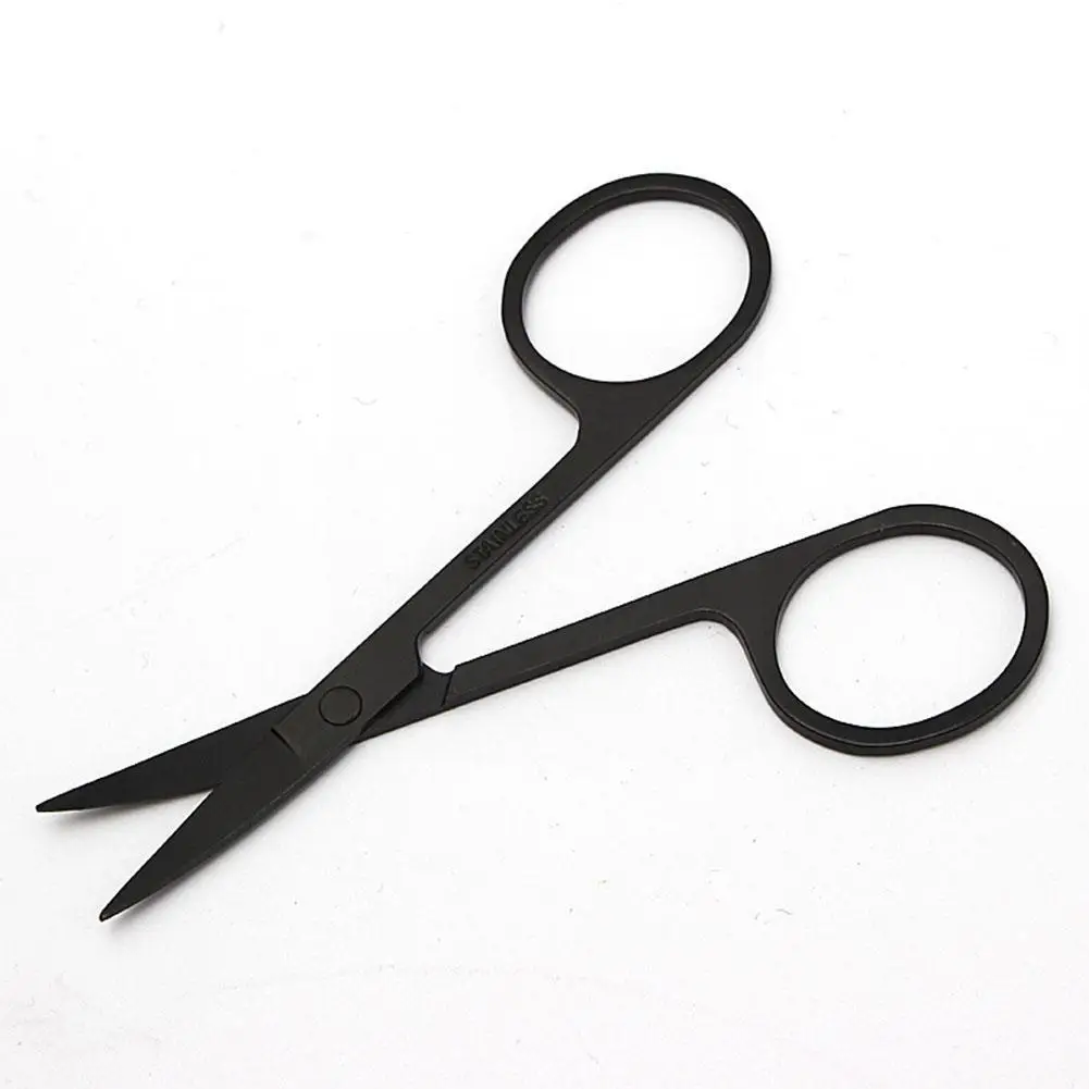 Beauty Makeup Scissors Manicure For Nails Eyebrow Cuticle Tools Curved Eyelash S2N6 |