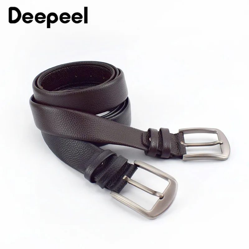 Ремень Deepeel мужской из воловьей кожи 1 шт. 110-130 см на молнии | Аксессуары для одежды