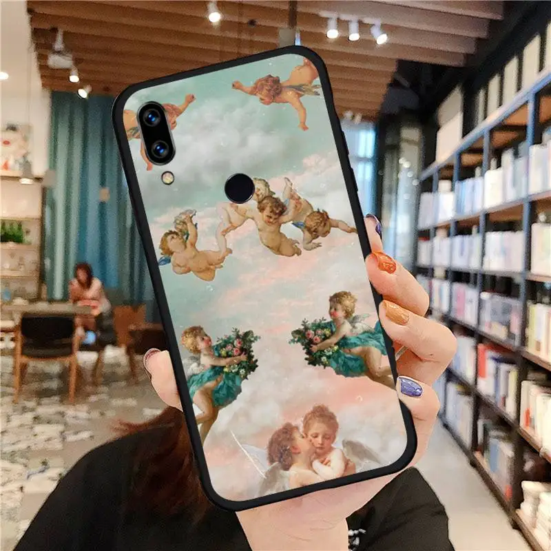 

Phone Case For Xiaomi Redmi Note 4 4x 5 6 7 8 pro S2 PLUS 6A PRO Aesthetic Cute Angle