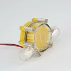 Водяной насос 12 В, микро-гидрогенератор, Турбинный поток, гидравлический водяной насос, генераторы мощности, водяной насос постоянного тока