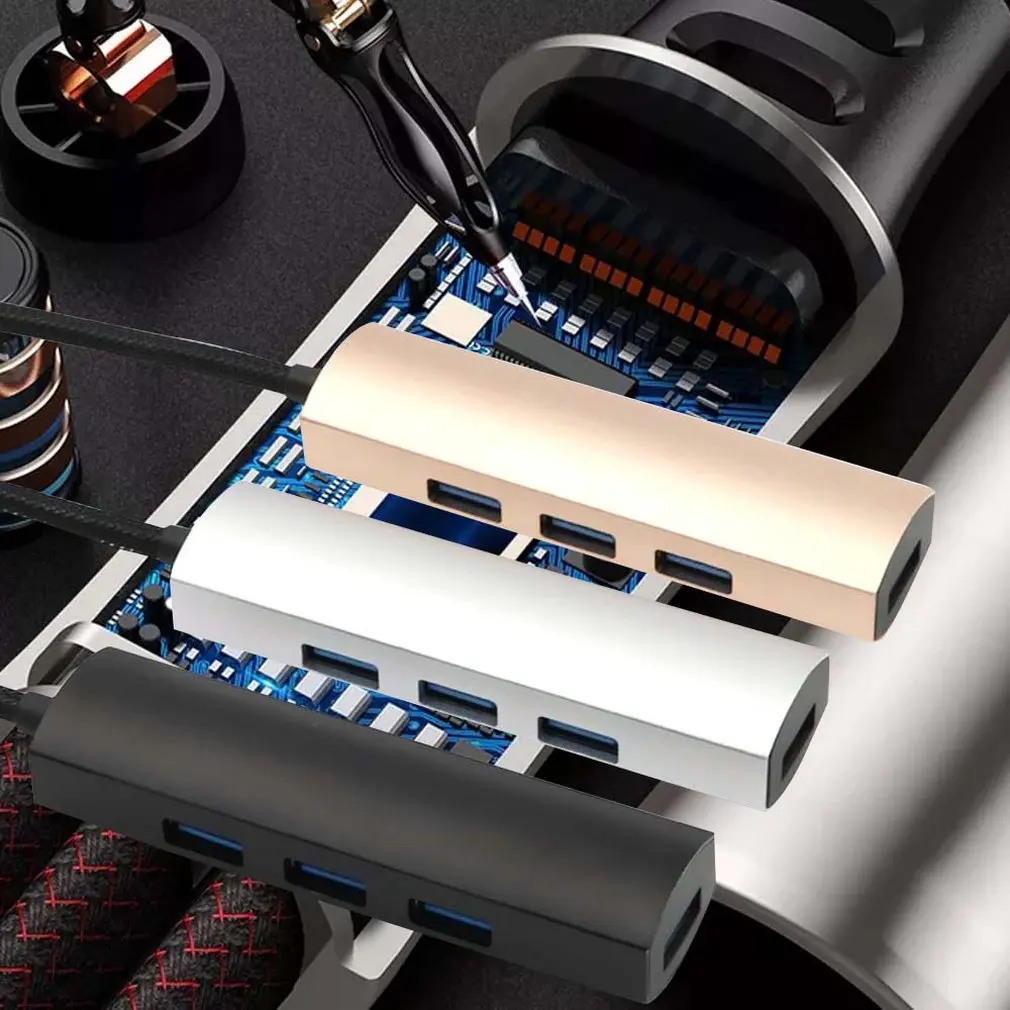 USB 3 0 хаб высокоскоростной USB3.0 к RJ45 Ethernet адаптер сплиттер 1000 Мбит/с сетевая карта