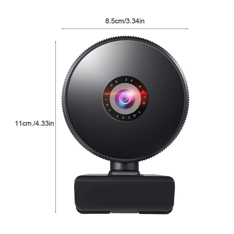 

CPDD Optical Focusing High Definition Webcam 1080P with Tripod Stand Web Camera Built-in Microphone Computer Camera for Video