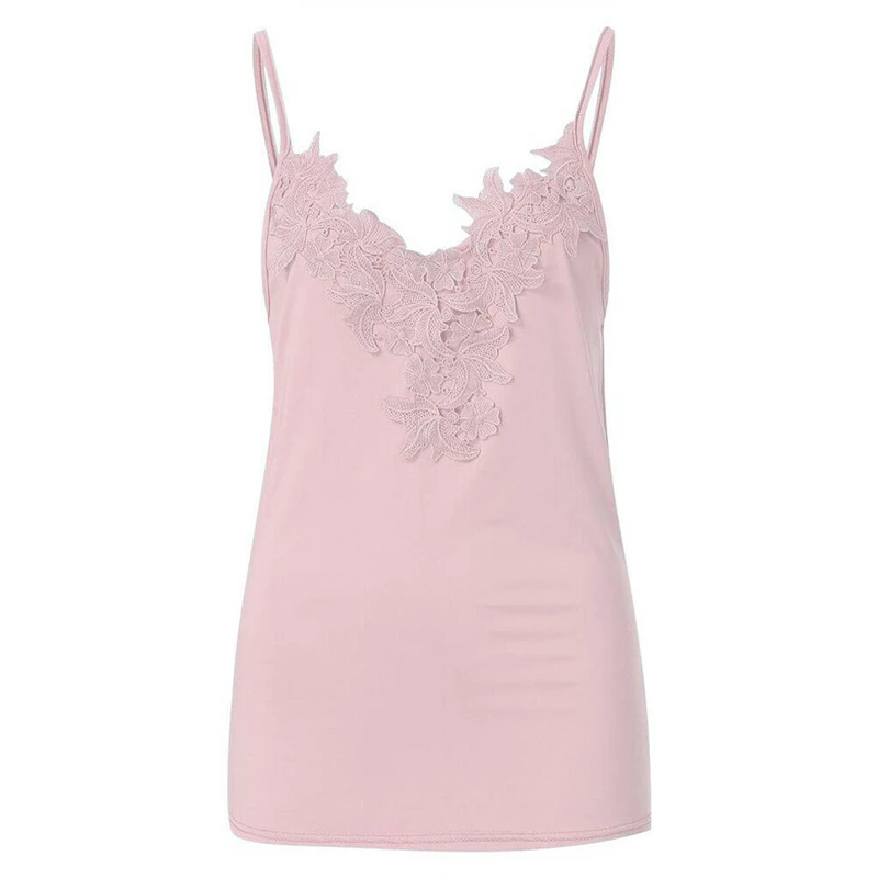 M-2XL тонкая майка женское платье с v-образным воротом кружевная на бретелях