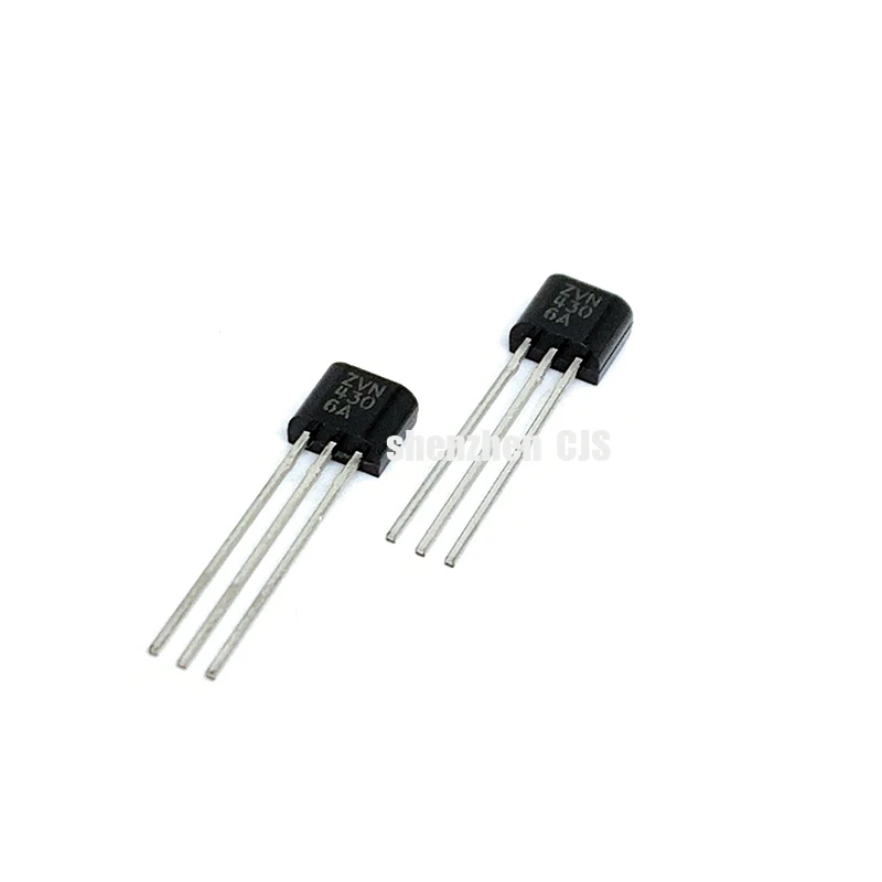 100% Оригинальный ZVN4306A ZVN4306 MOSFET N CH 60V 1.1A TO92 3|Запасные части| |