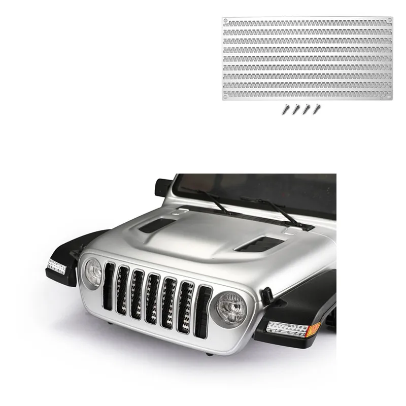 

DJ AXIAL SCX10 III JEEP Metal Mesh Simulation Water Tank Radiator Box Remote Control Car Accessories RC Car Parts rc carros
