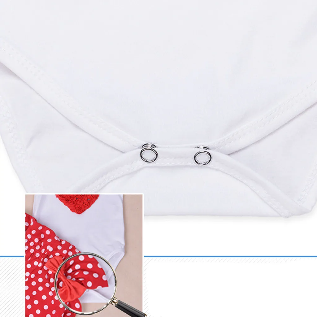 Одежда для маленьких девочек Боди без рукавов с круглым вырезом новорожденных