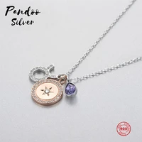 fashion charm 925 sterling silver original 11 copy twelve constellation smart taurus necklace female luxury jewelry gifts