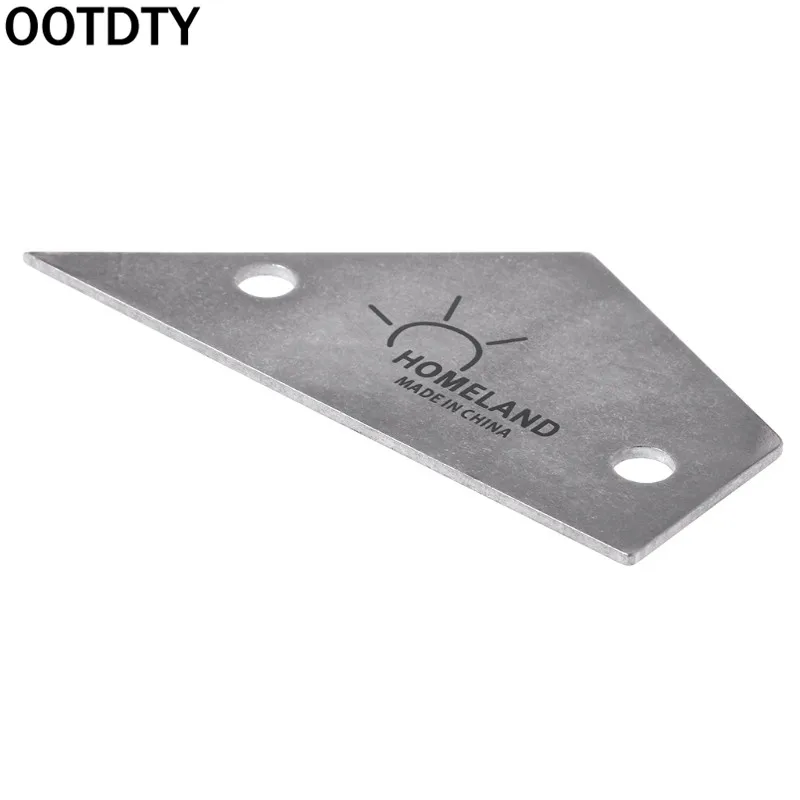 

OOTDTY Fret Rocker Level Tool Triangle Ruler Steel Makers Luthiers Guitar Tool Supplies