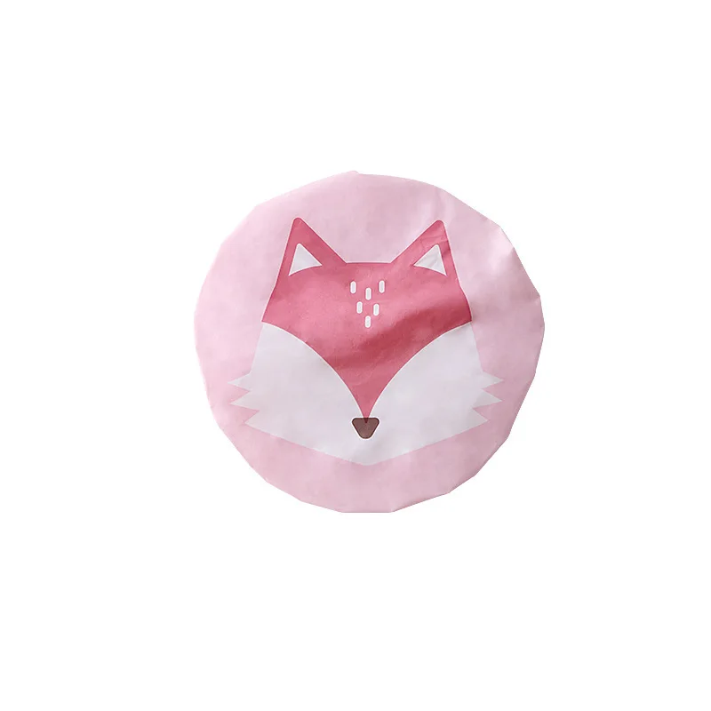 

Cartoon Shower Cap Female Waterproof Shampoo Shower Head Cover Thick Shower Cap Kitchen Lampblack Cap Shower Cap Hair Bonnets