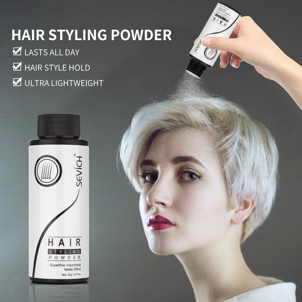 Fluffy Thin Hair Powder Increases Hair Volume Haircut Modeling Styling Hairspray