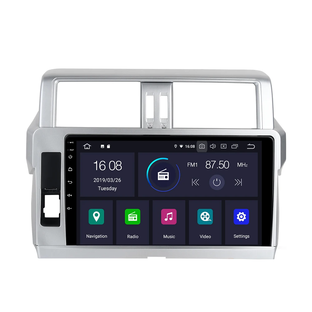 

JSTMAX 10,2 "Android 10,0 автомобильный GPS-плеер для Toyota new Prado 150 2014 2015 автомобильный стерео Мультимедийный Плеер