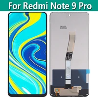 6 67 for xiaomi redmi note 9 pro 4g m2003j6b2g lcd display with frame touch screen digitizer assemby replacement parts
