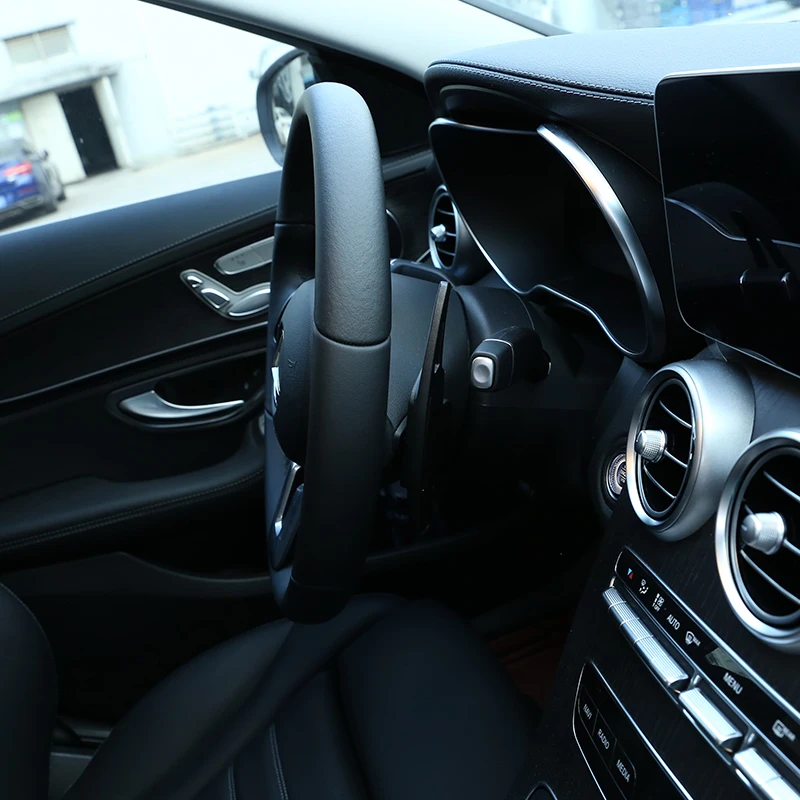 2 шт. алюминиевый сплав для Mercedes Benz C GLC E класс W205 W213 X253 2015 2020 рулевое колесо сдвиг