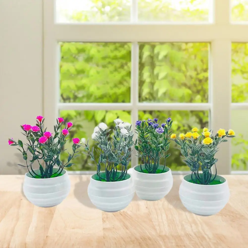 

40%HOTArtificial Plant Fade-less Full of Vitality Ornamental House Ornamental Artificial Plant for Home