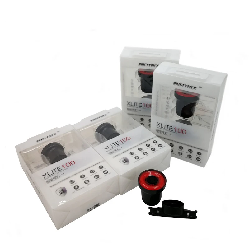 Велосипедный задний фонарь XLITE100 с автозапуском/стоп-сенсором Водонепроницаемый