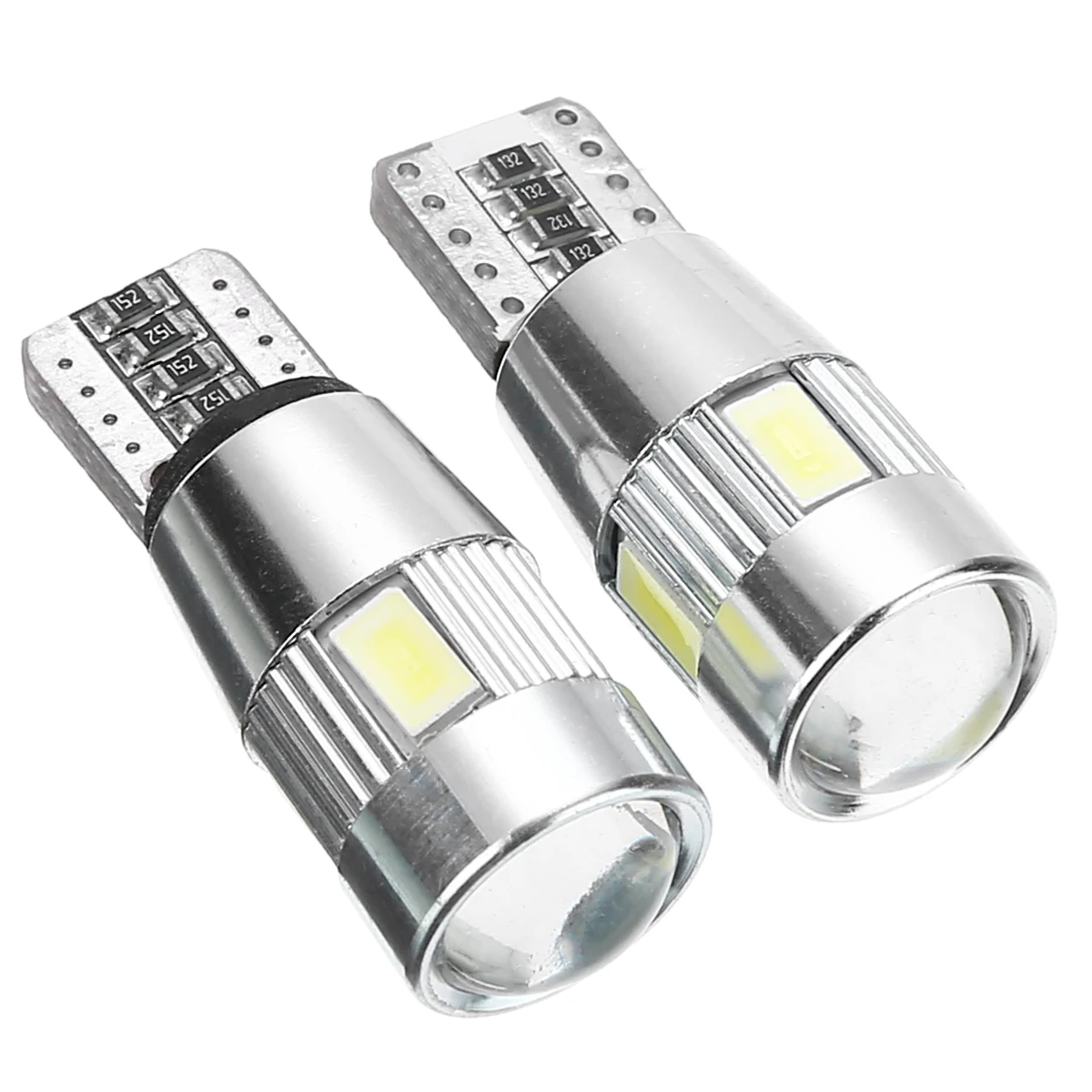 2 шт. T10 Canbus лампы 5630 6 SMD СВЕТОДИОДНЫЙ ошибок автомобиля клиновидные боковые